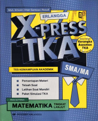 Image of Erlangga X-PRESS TKA SMA/MA Matematika Lanjut