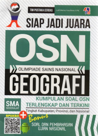 Image of Siap Jadi Juara OSN Geografi SMA Sederajat